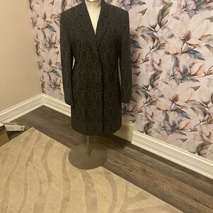 Jones New York Black Patterned Women's Blazer